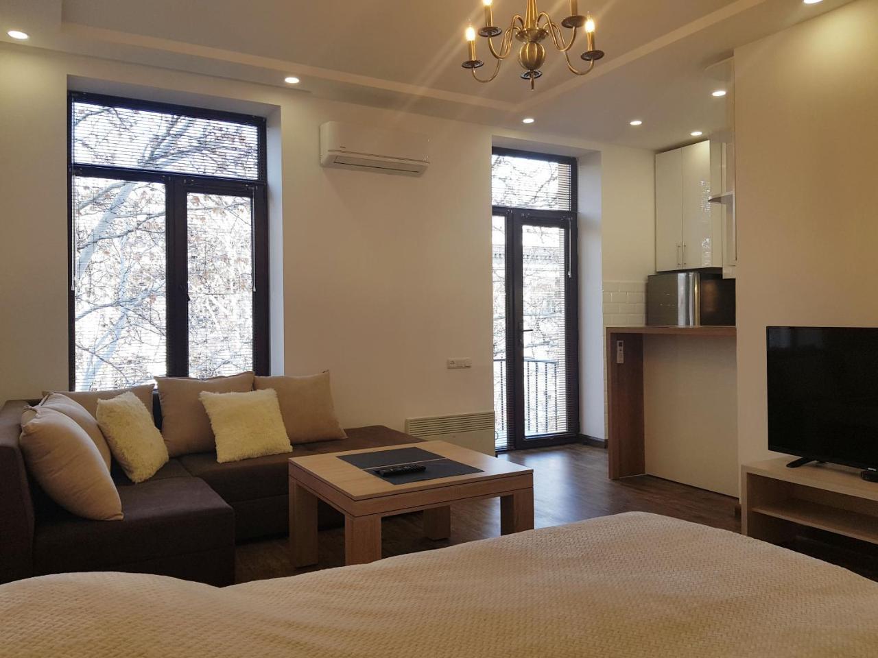 Cascade White Luxury Apartment Jerevan Exteriör bild